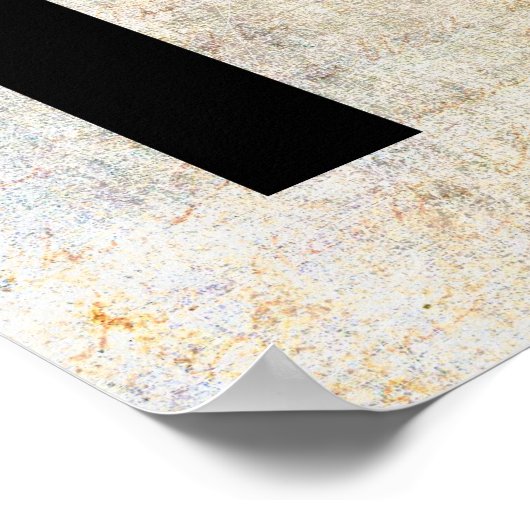 Inspirerend Word Art Poster (Hoek)