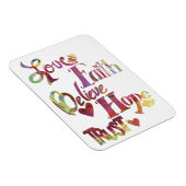 Inspirerend Word Collage Magnet Magneet (Rechterzijde)