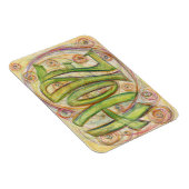 Inspirerend Word Hope Art Custom Magnets Magneet (Rechterzijde)