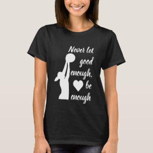 Inspirerend Word Netball Quote T-shirt