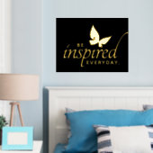 Inspirerend worden geïnspireerd elke dag een boter folie afdrukken (Insitu (Slaapkamer))