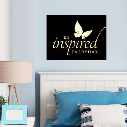 Inspirerend worden geïnspireerd elke dag een boter folie afdrukken (Insitu (Slaapkamer))