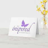 Inspirerend worden geïnspireerd elke dag een boter kaart (Gele Bloem)