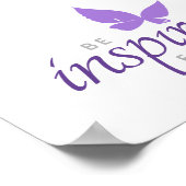 Inspirerend worden geïnspireerd elke dag een boter poster (Hoek)