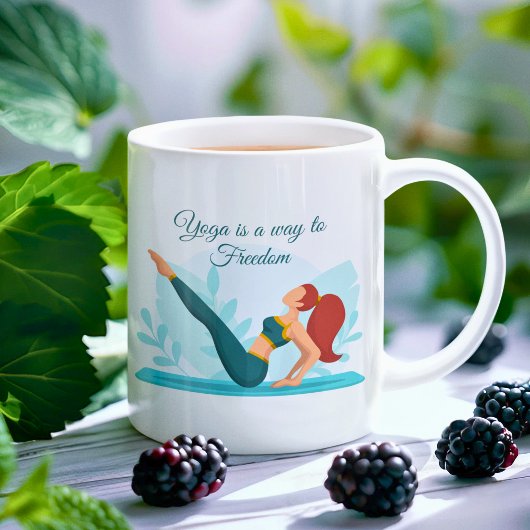 Inspirerend Yoga Liefhebber Gift -  Koffiemok