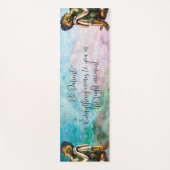 Inspirerend Yoga Mat (Voorkant)