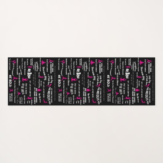 Inspirerend Yoga Mat (Achterkant (horizontaal))