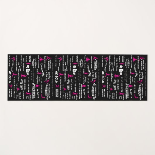 Inspirerend Yoga Mat (Voorkant (horizontaal))