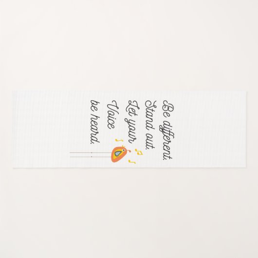 Inspirerend Yoga Mat (Voorkant (horizontaal))