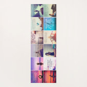 Inspirerend Yoga Mat (Achterkant)