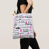 Inspirerend Yoga Tote Bag (Dichtbij)