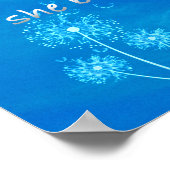 Inspirerend | Ze had een Hero nodig die zij werd Poster (Hoek)