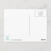 Inspirerend zeemeeuw briefkaart (Achterkant)