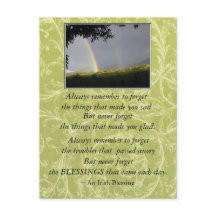 Inspirerend zegeningen herinneren zich altijd