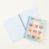 Inspirerend zelfliefde affirmatie schrijven notitieboek (Binnen)