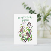 Inspirerend Zijne Oogst staat op de loer. Briefkaart (Staand voorkant)