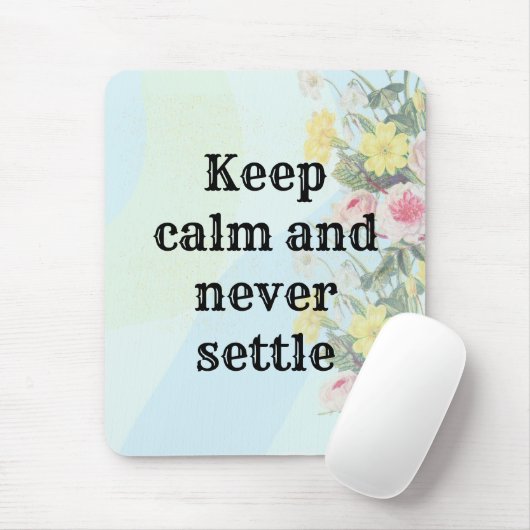 inspirerend zin muismat (Met muis)