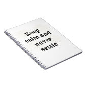 inspirerend zin notitieboek (Rechterzijde)