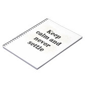 inspirerend zin notitieboek (Linkerzijde)