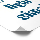 inspirerend zin poster (Hoek)