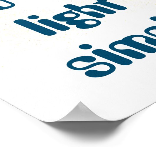 inspirerend zin poster (Hoek)