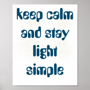 inspirerend zin poster