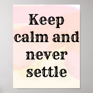 inspirerend zin poster