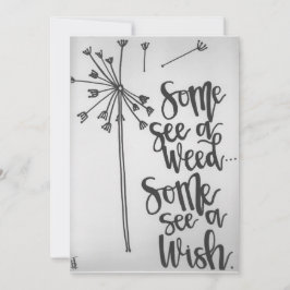 Inspirerend zin - wiet - wensnota Kaart