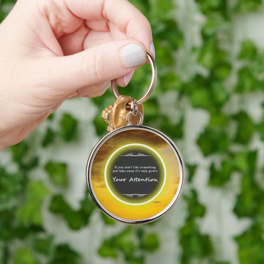 Inspirerend zomer sleutelhanger (Hand)