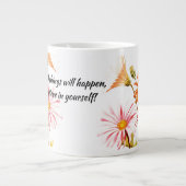 Inspirerend  zomerbloemen - Mok koffie (Voorkant)