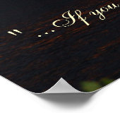 Inspirerend zonsondergang poster (Hoek)