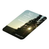 Inspirerend zonsopgangmagneet magneet (Linkerzijde)