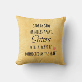 Inspirerend zuster Quote Kussen