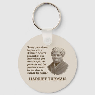 Inspirerend Zwarte Geschiedenis Maand HARRIET TUBM Sleutelhanger