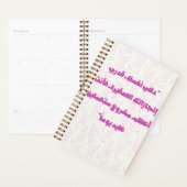 Inspirerende Arabische Citaat Spiraal Notebook - Z Planner (Display)