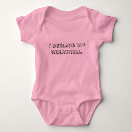 Inspirerende Baby Creeper van het Citaat Romper