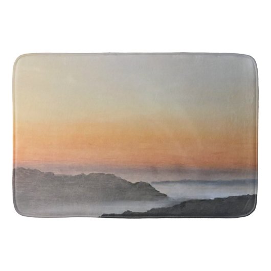 Inspirerende badmat | Ijsstorm zonsopgang (Voorkant)