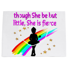 INSPIRERENDE BALLERINA QUOTE ONTWERP GROOT CADEAUZAKJE