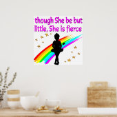 INSPIRERENDE BALLERINA QUOTE ONTWERP POSTER (Keuken)