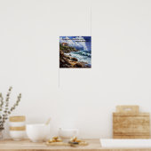 🌄 Inspirerende Berglandschap Motiverend Poster (Keuken)