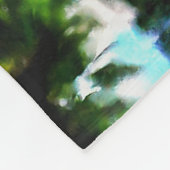 Inspirerende Berglandschappen met Water Fleece Deken (Hoek)