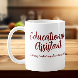 INSPIRERENDE BESKLEURIGE TEKST Onderwijsassistent Koffiemok