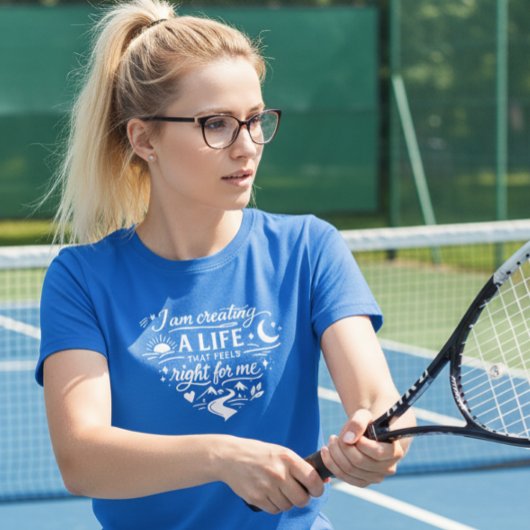 Inspirerende Bevestigings T-Shirt
