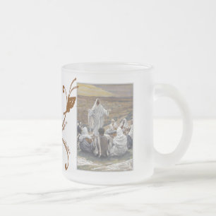 Inspirerende Bijbel Jezus Geloof Hoop Liefde Matglas Koffiemok