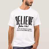 Inspirerende Bijbeltekst T-shirt (Voorkant)