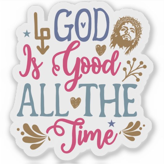 Inspirerende Bijbelverzen Stickers (Voorkant)