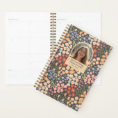 Inspirerende Bloem Foto Wekelijkse Maandelijkse Pl Planner (Display)