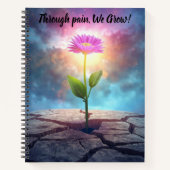 inspirerende bloem kalender notitieboek planner (Voorkant)
