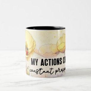 Inspirerende Bloem Wrap Tweekleurige Koffiemok