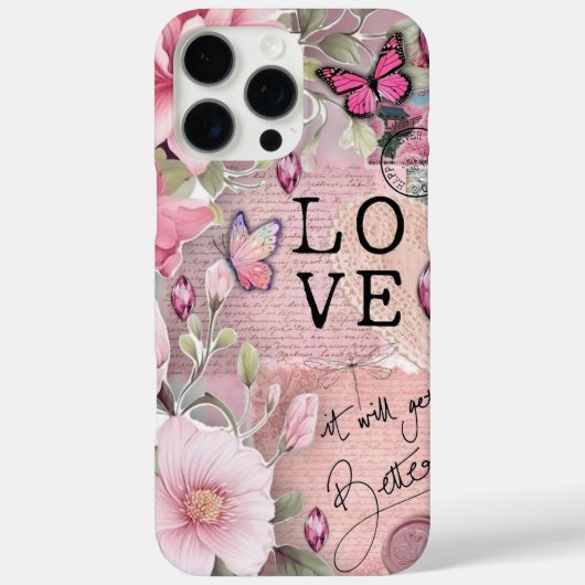 Inspirerende bloemen Case-Mate iPhone case (Achterkant)